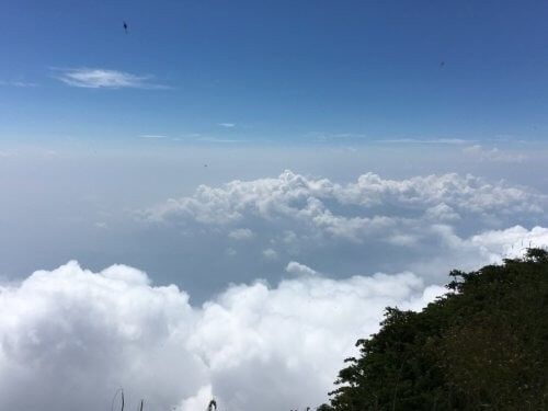 峨眉山金顶云海